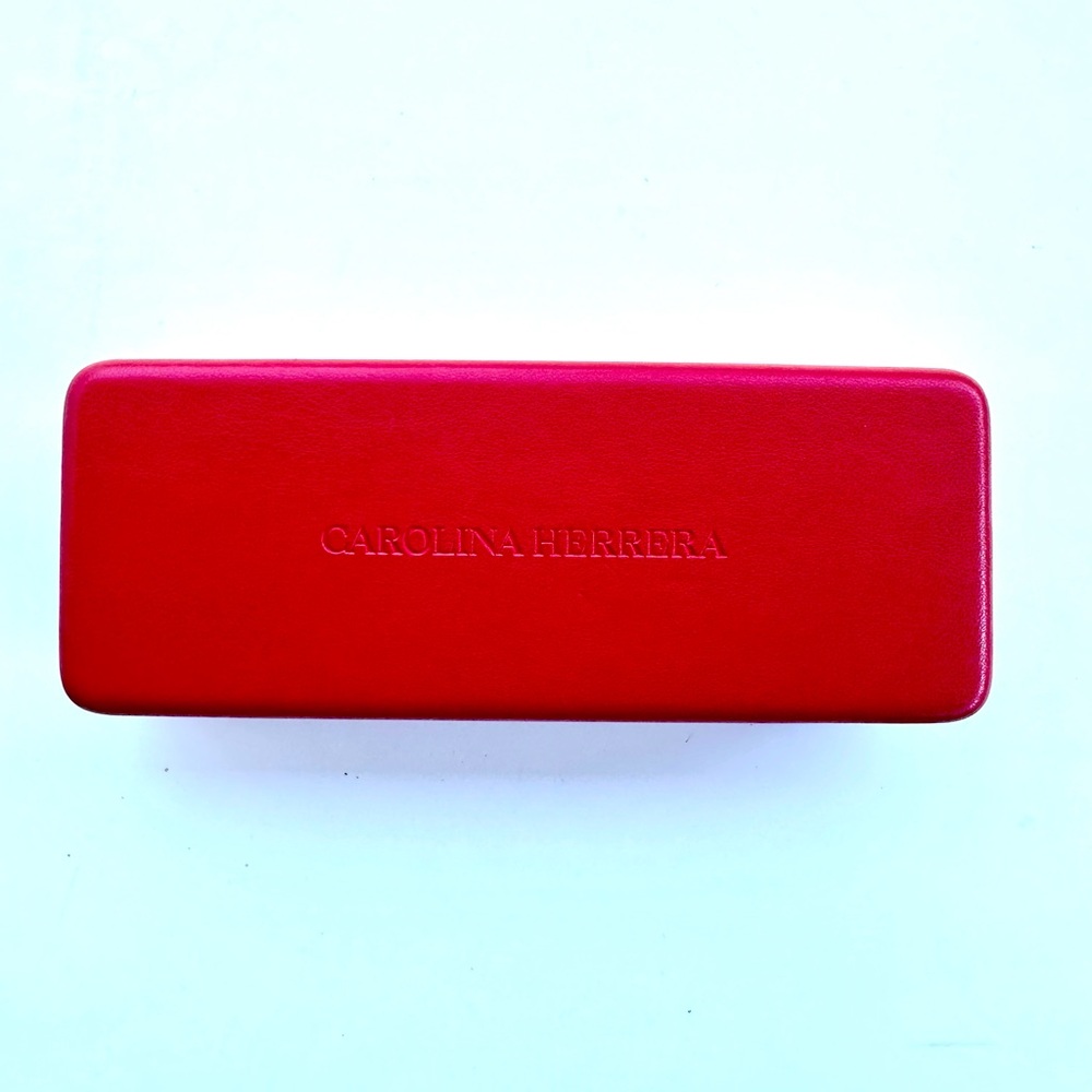 Carolina Herrera Bold Red Glasses Case